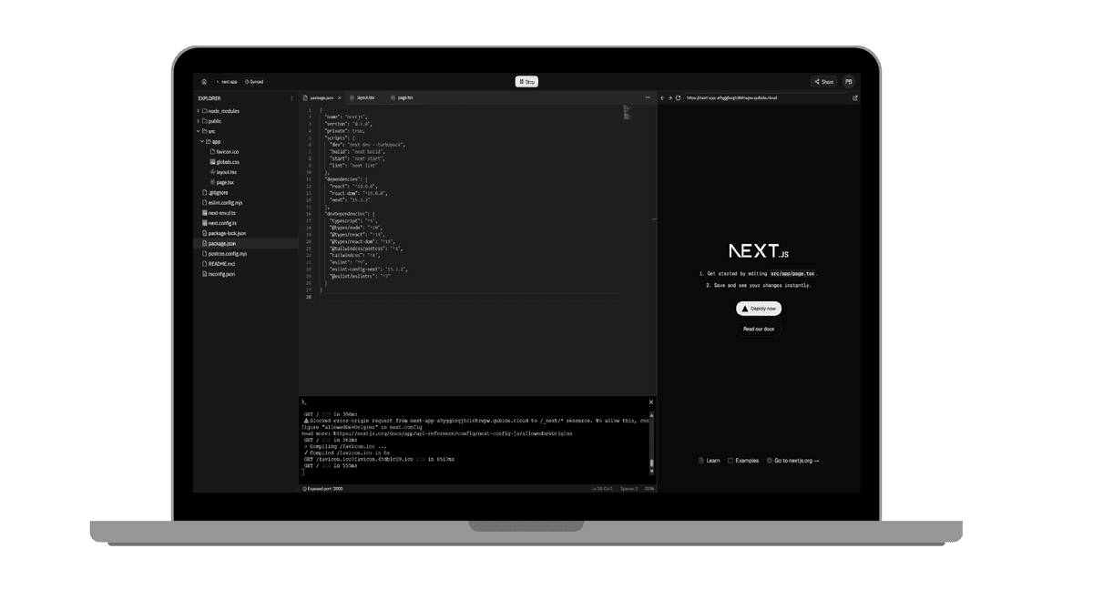Qubide - Cloud IDE