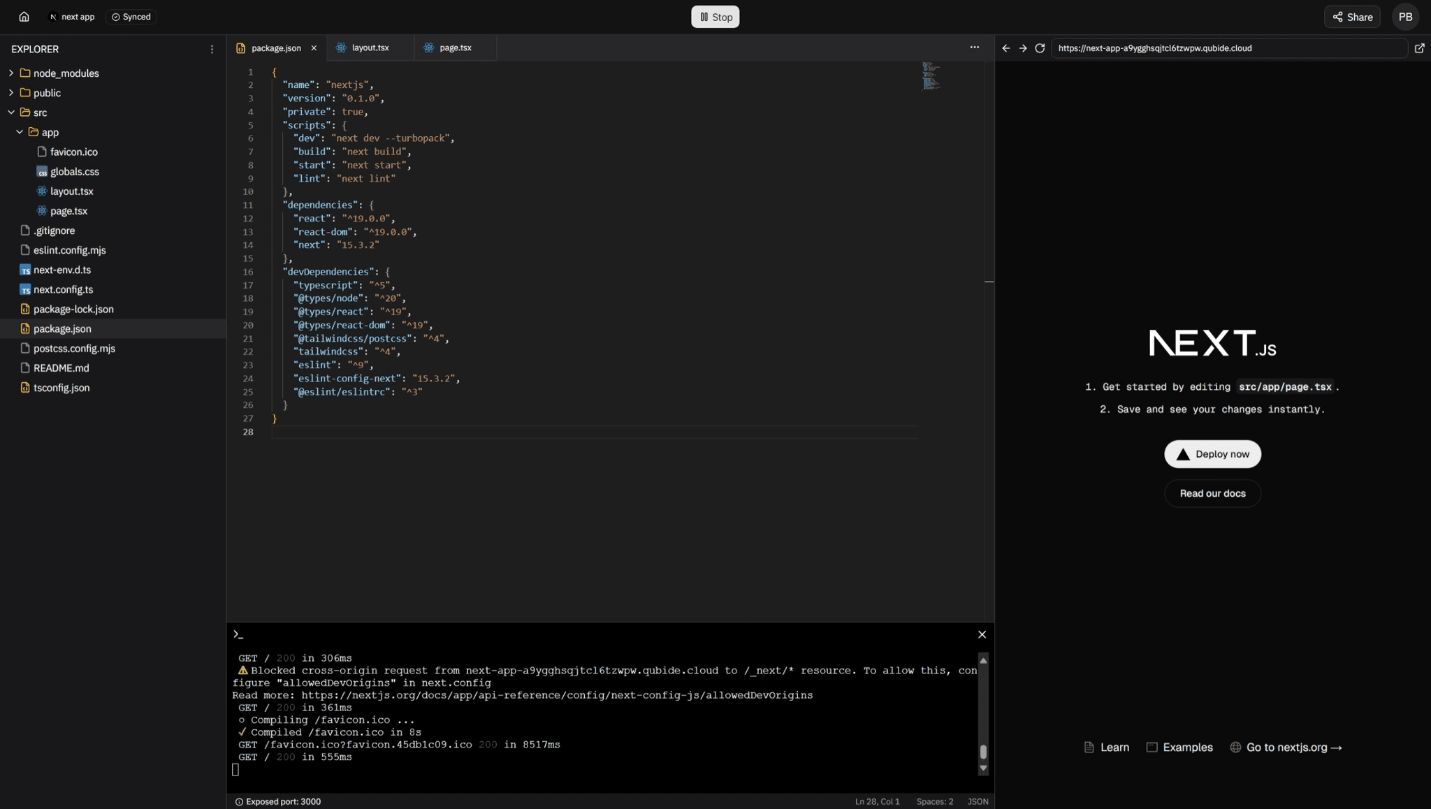Qubide - Cloud IDE